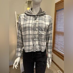 Women’s American Eagle Flannel Top - Size Small